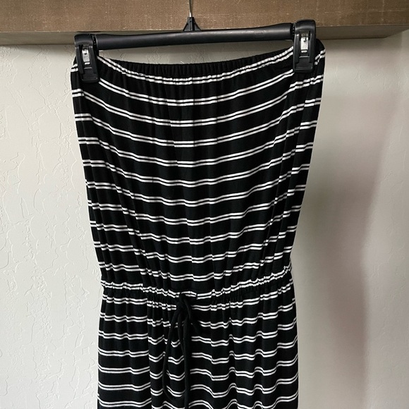 J. Crew Strapless Maxi Striped Dress, Amie Style, with pockets, Size XXS!•Boho - Picture 8 of 15